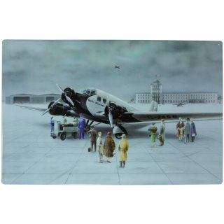 Flugzeug Junkers JU52 Magnettafel